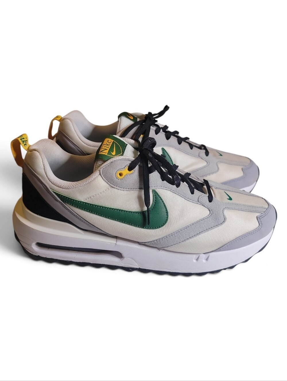 Nike Air Max Dawn White, Gorge Green Mens Sneakers DM-0013-101